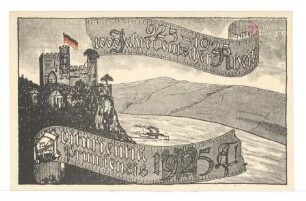 925-1925 - 1000 Jahre deutscher Rhein - Abiturientia Prumiensis 1925