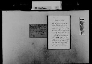 Arthur von Brauer, Sestri Levante, an Karl von Reck: Ordensverleihung; Personalangelegenheiten, 15.10.1898.
