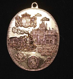 Orden Schützenkönig Neuss 2000/01 Hans-Josef Uhr (Variante: Gold)