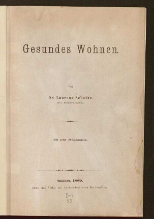 Gesundes Wohnen