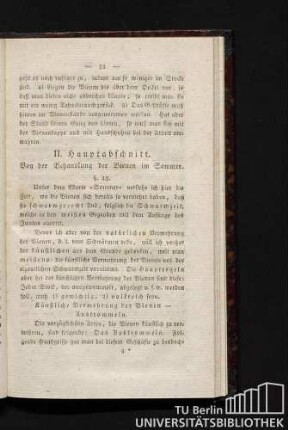 II. Hauptabschnitt.