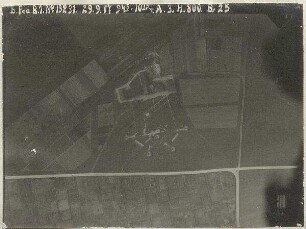 Flakbatterie westlich Bahnhof Sendling (800 m)