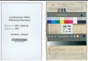 Entnazifizierung Joseph Jordans , geb. 19.03.1901 (Arzt)