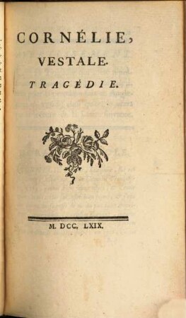Pieces De Théatre : En Vers Et En Prose