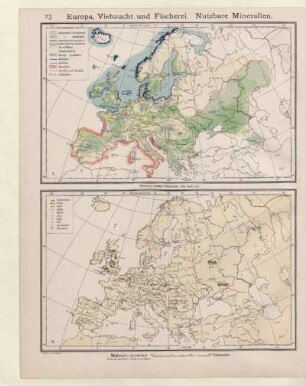 Europa, Viehzucht und Fischerei