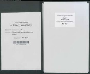 Amt Hausberge - Vogtei Gohfeld - Bauerschaft Falkendiek: Protokoll des Katasterverhörs