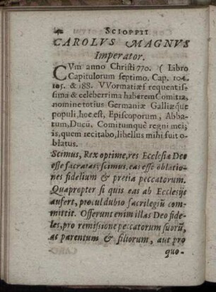 Carolus Magnus Imperator