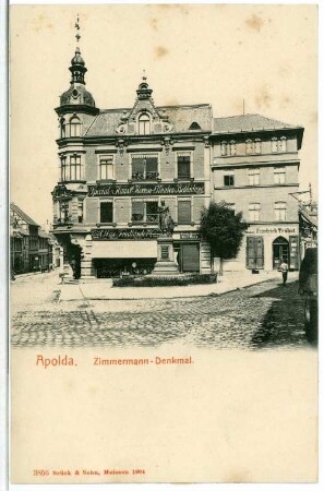 Apolda. Zimmermann-Denkmal