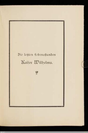 Am Sterbebette und Sarge, Gedächtnisreden