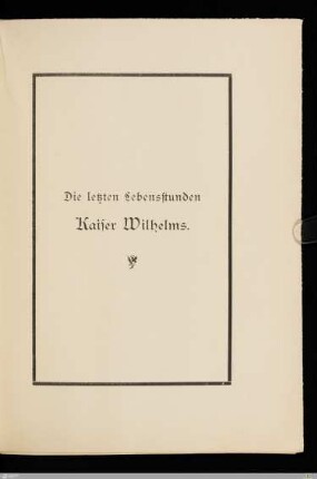 Am Sterbebette und Sarge, Gedächtnisreden