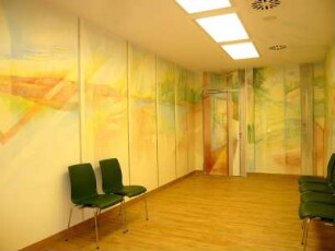 Raumgestaltung Warteraum- Notaufnahme