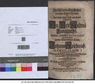 Die Gottes-Gelassenheit frommer Kinder Gottes