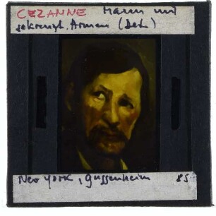 Cézanne, Mann mit verschränkten Armen