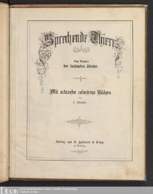Sprechende Thiere