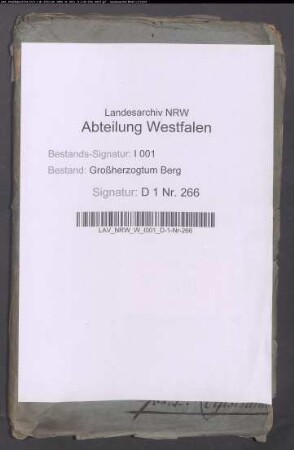 Verpachtung der Mast im Forstrevier Wolbeck
