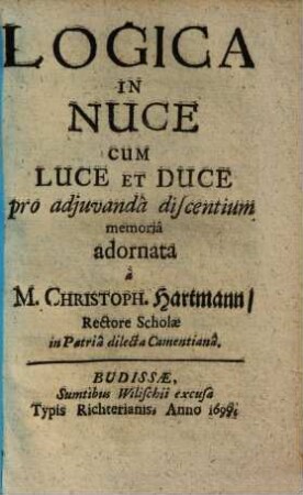 Logica in nuce