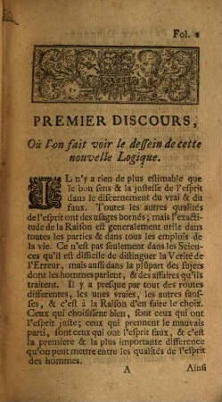 La logique ou l'art de penser : cont. outre les regles communes, plusieurs observations nouvelle, propres à former le jugement