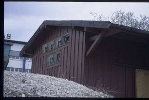 Güterschuppen Schörzingen (Straßenseite)
