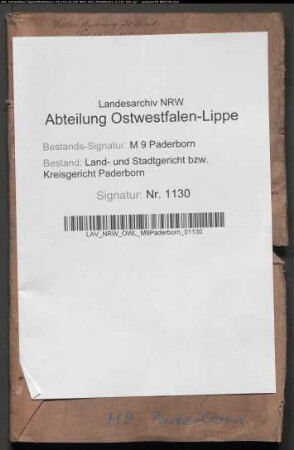 Erblasser: Grabenstein, Wilhelm; Erblasser: Grabenstein, Sophia, geb. Kahn: