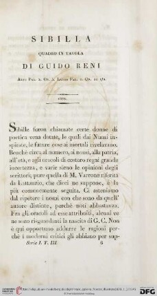 CXIX. Sibilla