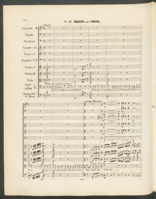 No. 17. Recit. mit Chor