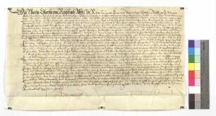 Personallehenbrief der Äbtissin Maria Cleopha von Reischach und des Konvents des Klosters zu Söflingen für Georg Breg zu Pfronstetten über einen Hof daselbst.