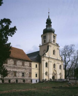 Ehemalige Zisterzienserklosteranlage, Katholische Kirche Mariä Himmelfahrt, Groß Rauden, Polen