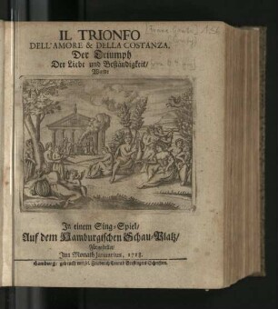 Il Trionfo Dell'Amore & Della Costanza