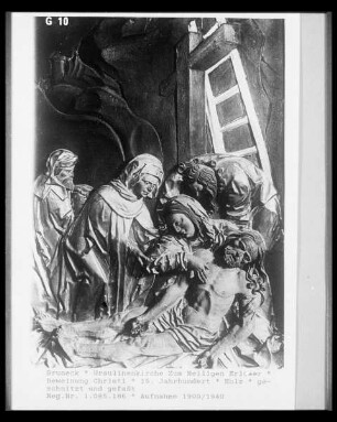 Die Trauer um den toten Christus