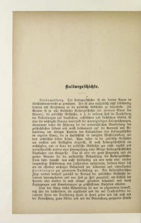 Kulturgeschichte