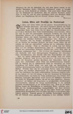 29: Letten, Esten und Deutsche im Baltenland