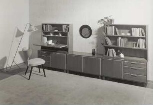 WK-Wohnen Schrank- und Regalwand des Programms "WKS/2" von Eduard Levsen