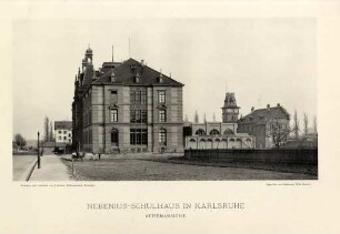 Strieder, Wilhelm. Schulhaus Nebeniusstraße