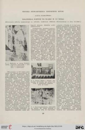 Malowidła ścienne na Śląsku w XV wieku