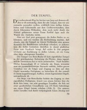 Der Tempel.