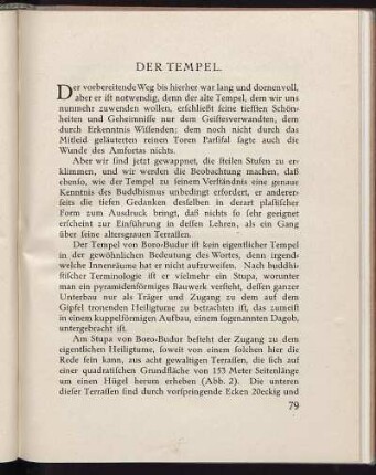 Der Tempel.