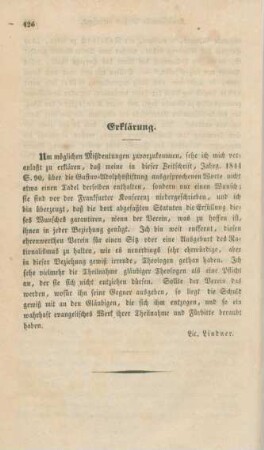426 Erklärung