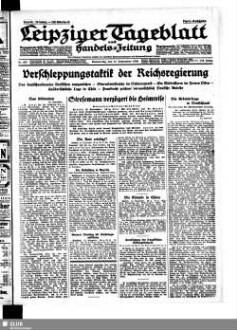 Leipziger Tageblatt und Handelszeitung : Amtsblatt des Rates und des Polizeiamtes der Stadt Leipzig