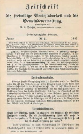Januar-Dezember = No. 1-12