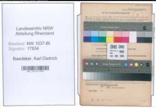 Entnazifizierung Karl Dietrich Baedeker , geb. 01.07.1904 (Beigeordneter)