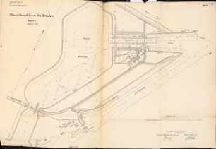 Neue Seeschleuse, Emden: Lageplan 1:2000