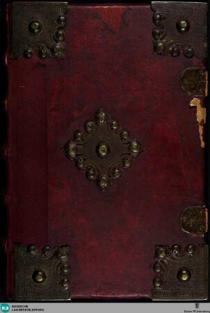 Missale benedictinum - Cod. Schuttern 3