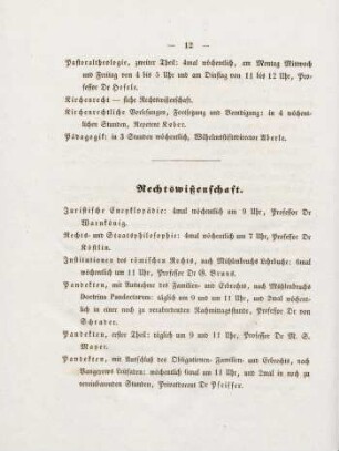 12-14, Rechtswissenschaft