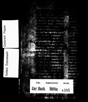 Gerichtshandelsbuch von Rötha und Podschütz, Bd. 02