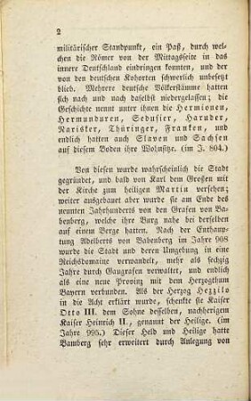 Bamberg und seine Umgebungen : ein Wegweiser für Fremde und Einheimische