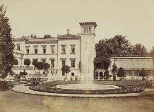Ohne Titel (Villa Borsig in Moabit, Gartenansicht)