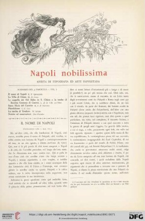 1: Il nome di Napoli