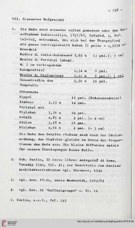 VII: Bramantes Hofprojekt