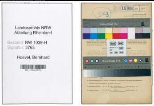 Entnazifizierung Bernhard Hoevel , geb. 04.07.1890 (Angestellter)