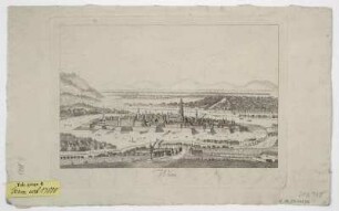 Ansicht von Wien, Radierung, um 1750?